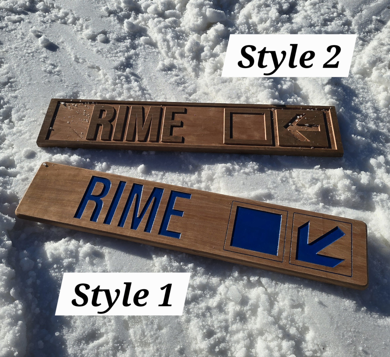 Personalized Ski Trail Sign