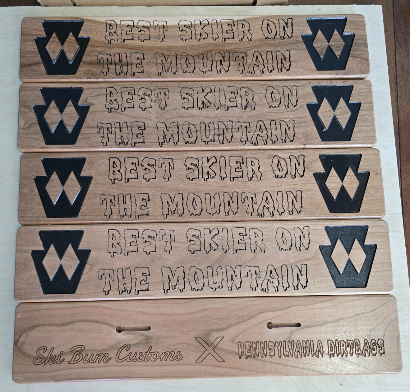 Personalized Ski Trail Sign