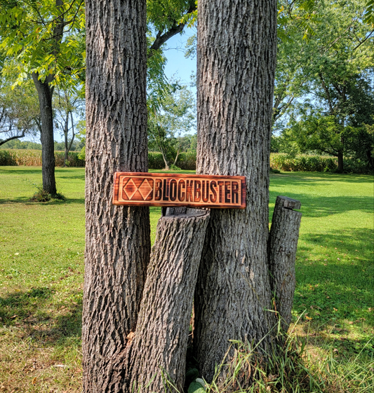 Block Buster Trail Sign