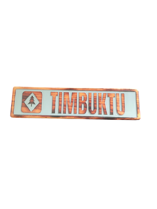 Timbuktu Trail Sign